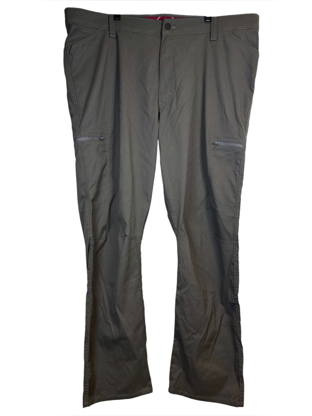 Wrangler ATG Men Pants 42x30 Gray All Terrain Gear Stretch Outdoor Hiking